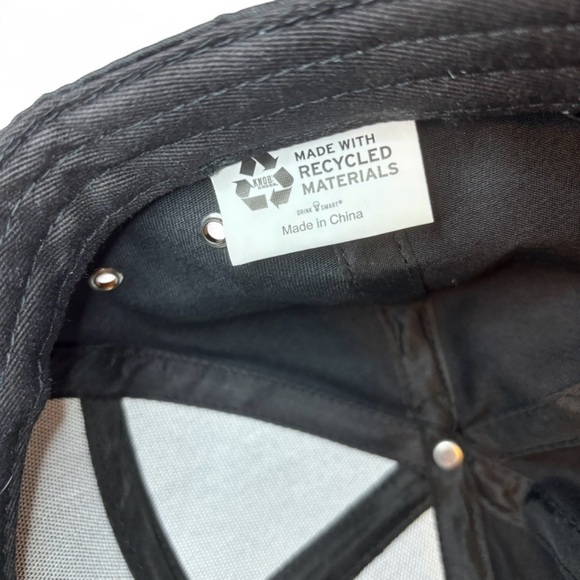 NEW Knob Creek 5 Panel Hat Cotton Faux Suede Adult Adjustable Leather Strap - Picture 5 of 5